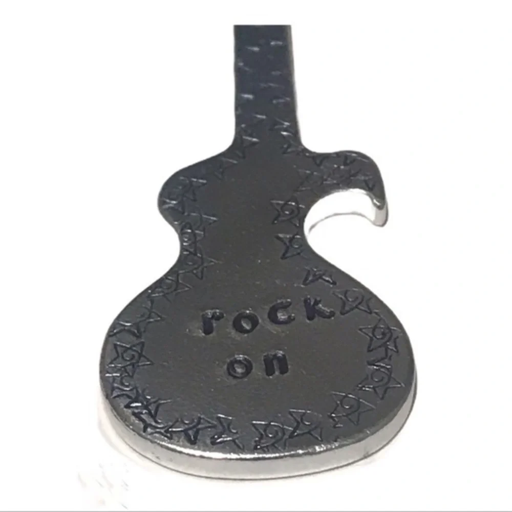 handmade handstamped keychain